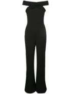 Gabriela Hearst Cross Strap Jumpsuit - Black