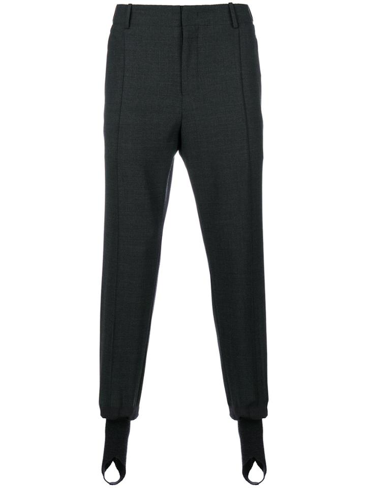 Wooyoungmi Ankle Cuffs Tailored Trousers - Grey