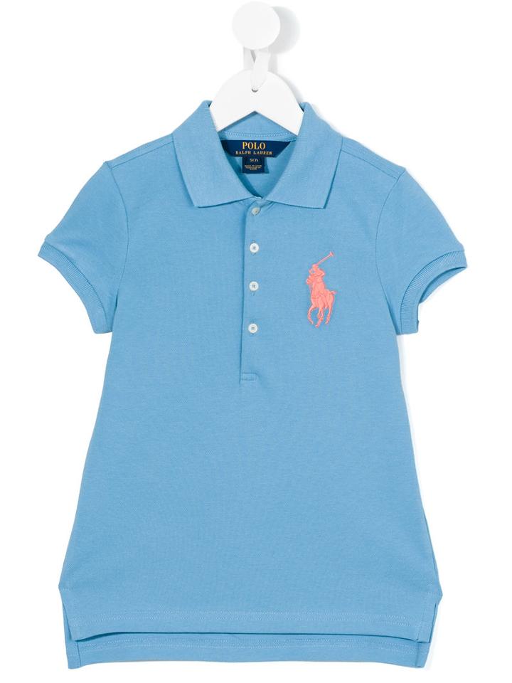Ralph Lauren Kids - Logo Polo Shirt - Kids - Cotton/spandex/elastane - 2 Yrs, Blue