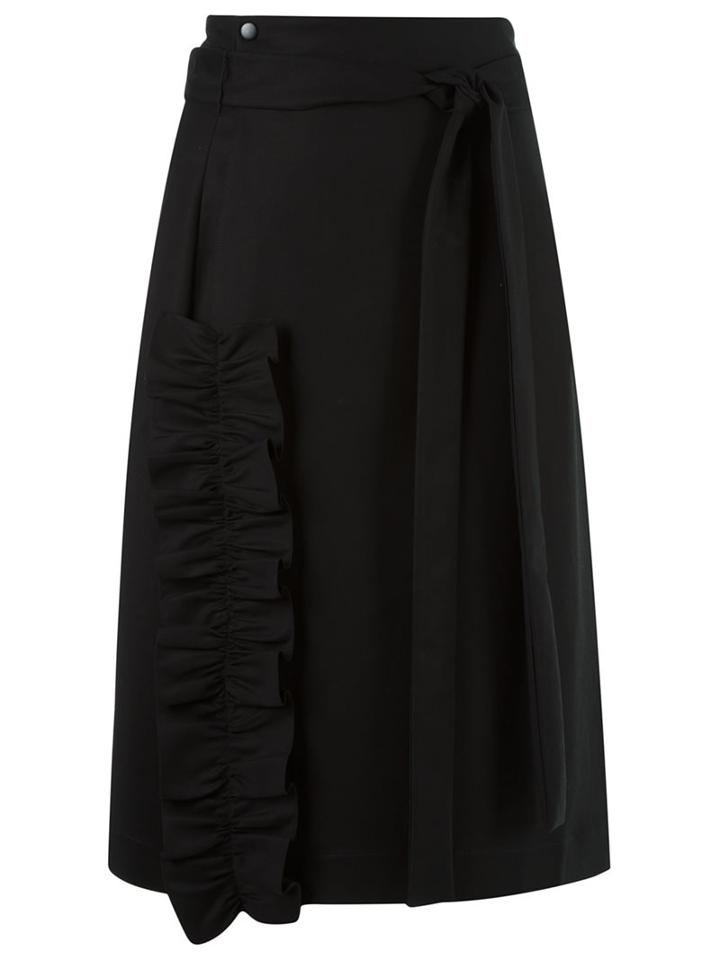 Reinaldo Lourenço High Waisted Midi Skirt