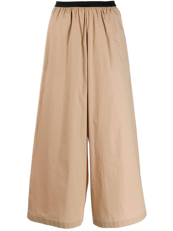 Antonio Marras Wide Leg Trousers - Neutrals