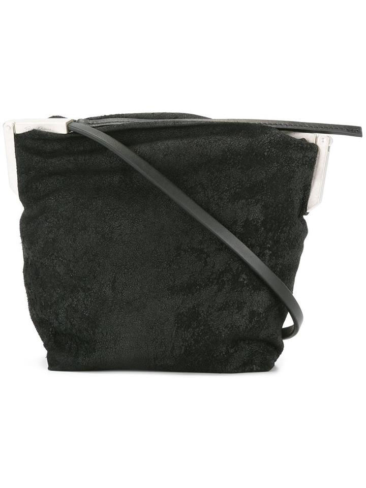Rick Owens Adri Crossbody Bag, Women's, Black, Lamb Skin