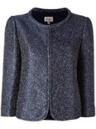 Armani Collezioni Glitter Jacket - Blue