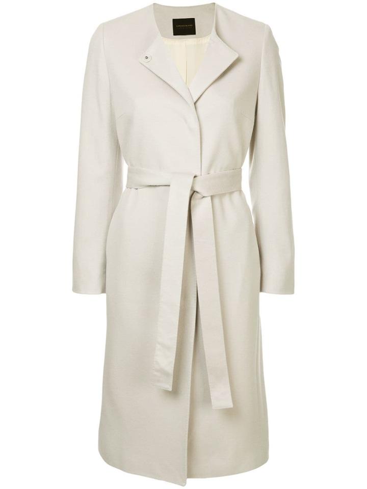 Tomorrowland Belted Single-breasted Coat - Neutrals
