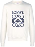 Loewe Anagram Printed Sweater - Neutrals