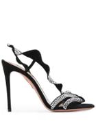 Aquazzura Sue Sandals - Black