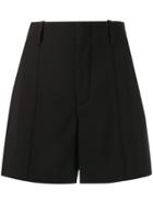 Chloé A-line Mini Shorts - Black