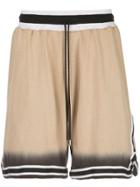John Elliott Tie-dye Print Basketball Shorts - Neutrals