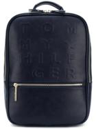 Tommy Hilfiger Embossed Logo Backpack - Blue