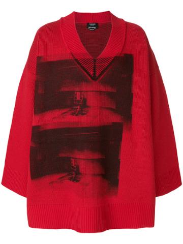 Calvin Klein 205w39nyc Andy Warhol Printed Jumper - Red