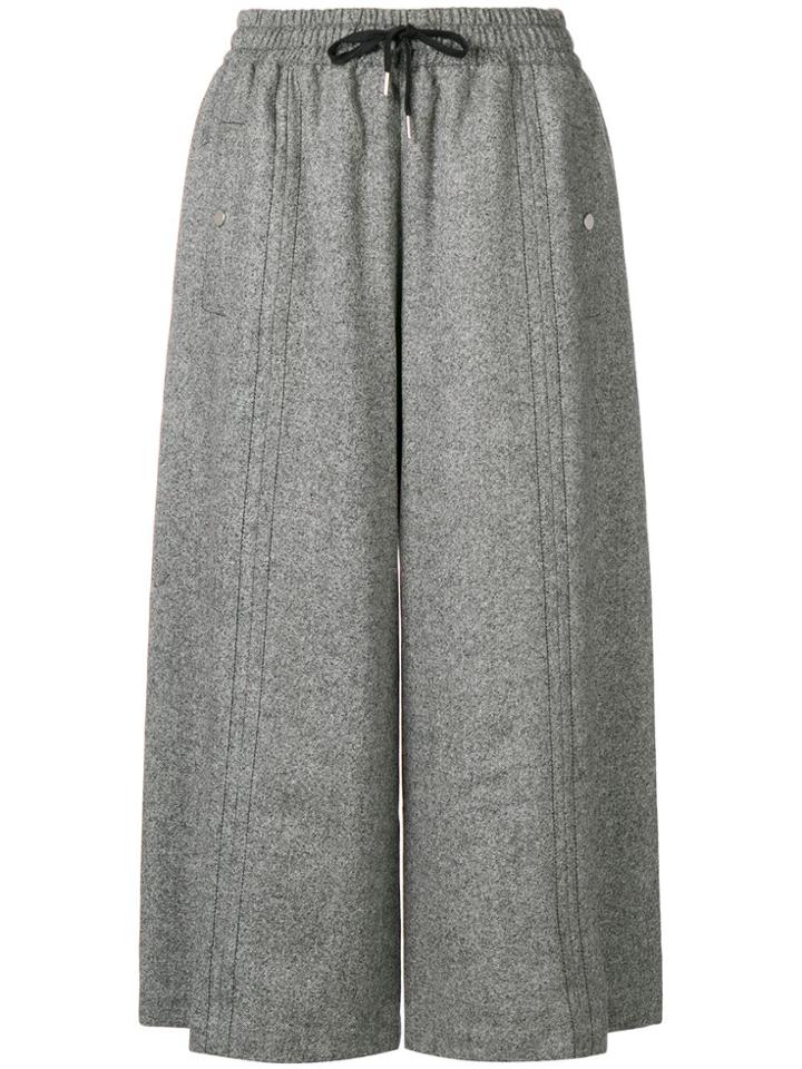 Barbara Bui Drawstring Waist Culottes - Grey