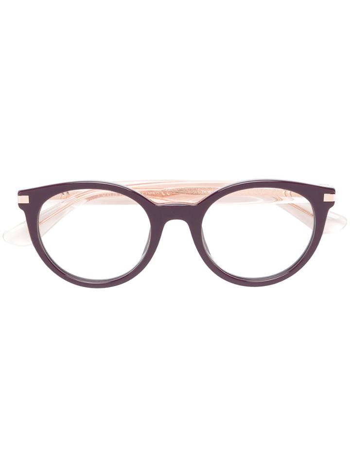 Tommy Hilfiger Round Glasses - Pink & Purple