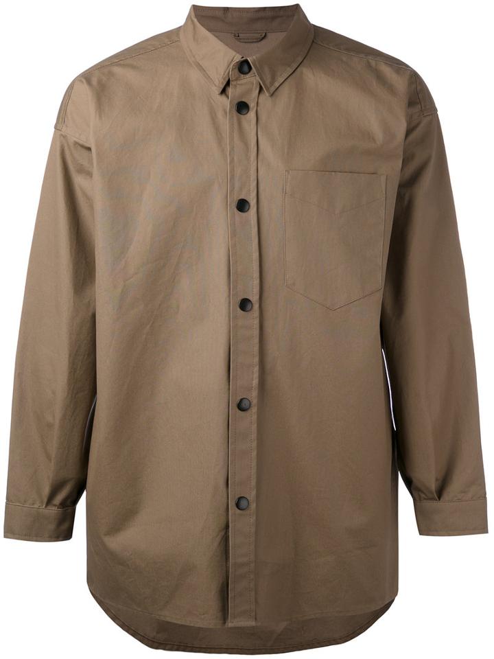 Stutterheim - 'lerum' Jacket - Men - Cotton/polyurethane - M, Brown, Cotton/polyurethane