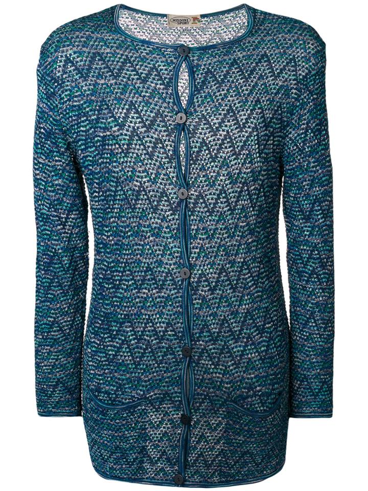 Missoni Vintage Patterned Long Sleeve Shirt - Multicolour
