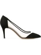 Bionda Castana Lama Pumps, Women's, Size: 41, Black, Calf Leather/suede/nylon/leather