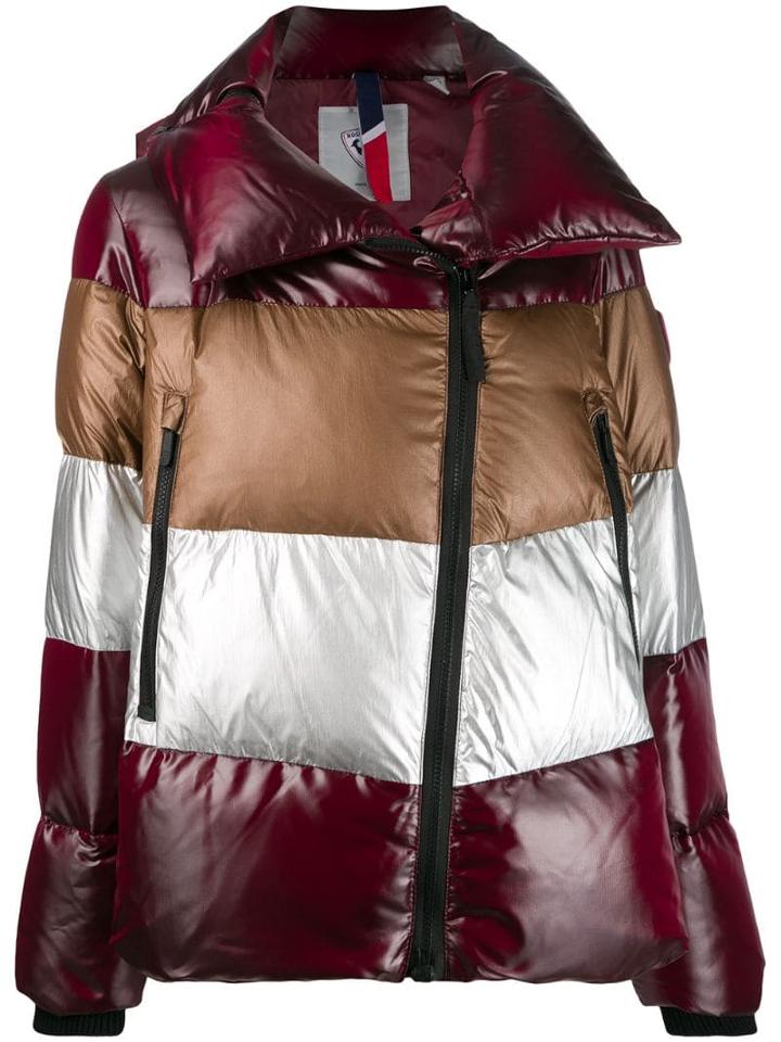 Rossignol Padded Panelled Jacket - Red