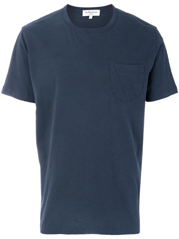 Ymc Chest Pocket T-shirt - Blue