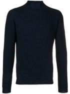 Dell'oglio Ribbed Knit Sweater - Blue