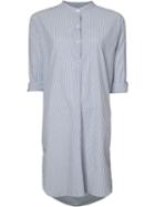 Nili Lotan Audrey Shirt Dress, Women's, Size: Small, Blue, Cotton