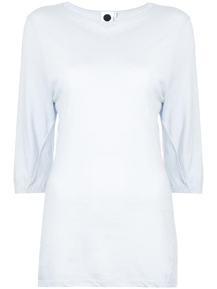 Bassike 3/4 Sleeves T-shirt - Blue