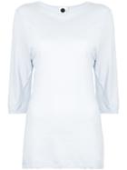 Bassike 3/4 Sleeves T-shirt - Blue