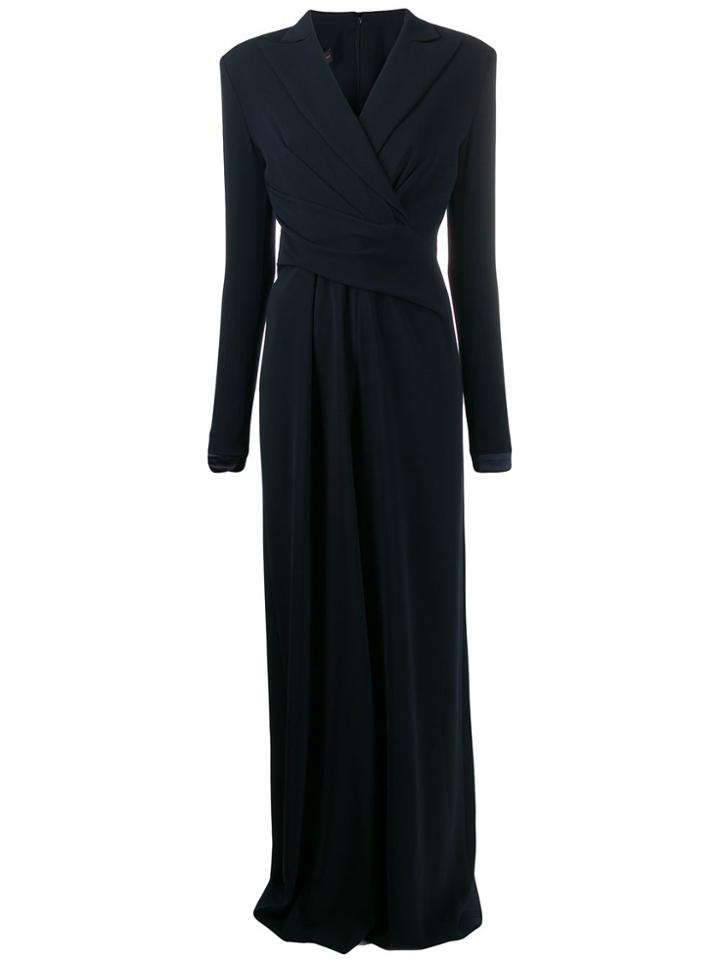 Talbot Runhof Bisini Jumpsuit - Blue