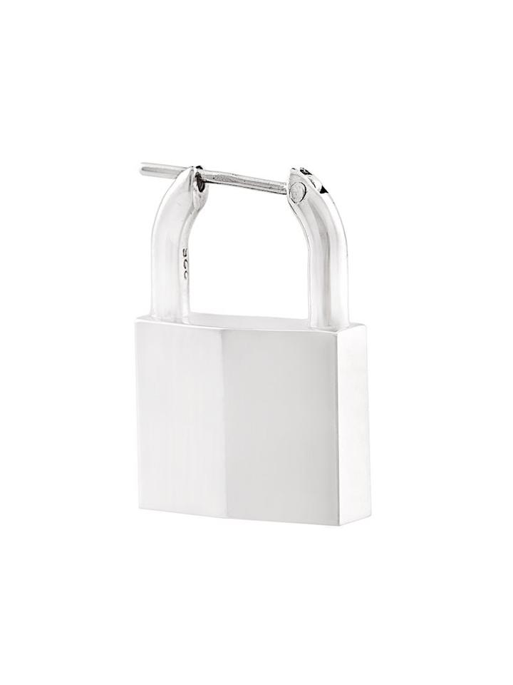 Lauren Klassen Padlock Earring, Women's, Metallic