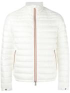 Moncler Classic Padded Jacket, Men's, Size: 1, White, Polyamide/goose Down