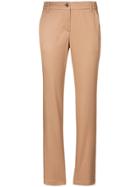 Marc Cain Cropped Slim-fit Trousers - Nude & Neutrals