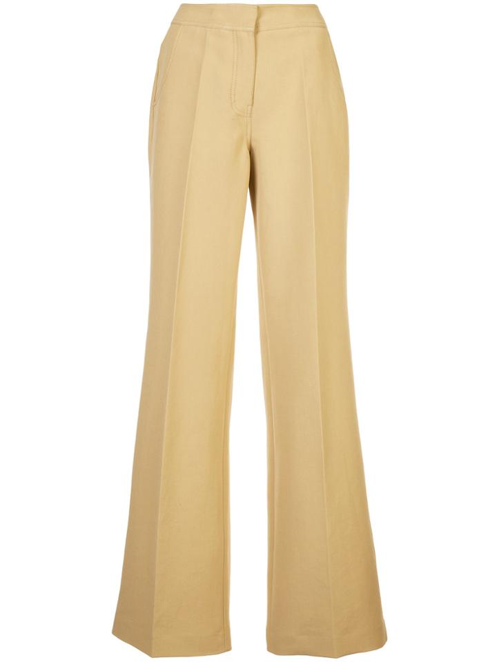 Derek Lam Wide Leg Trouser - Nude & Neutrals