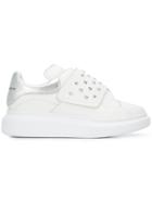 Alexander Mcqueen Studded Low Top Sneakers - White