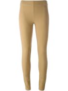 Joseph Skinny Trousers, Women's, Size: 42, Nude/neutrals, Viscose/cotton/spandex/elastane
