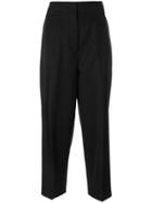 Jil Sander Drop-crotch Trousers - Black