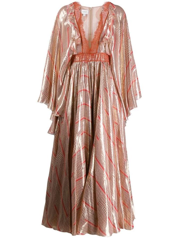 Giambattista Valli Printed Kimono Dress - Pink