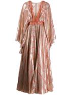 Giambattista Valli Printed Kimono Dress - Pink