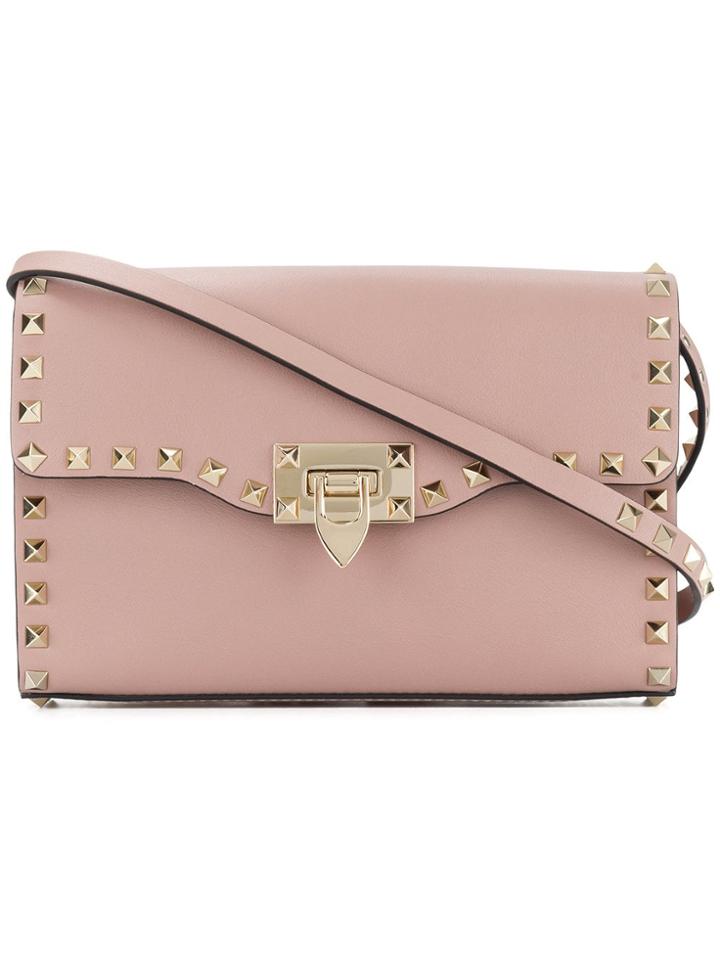 Valentino Rockstud Shoulder Bag - Pink