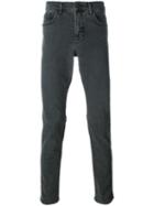 Mcq Alexander Mcqueen Slim Fit Jeans, Men's, Size: 33, Grey, Cotton/spandex/elastane