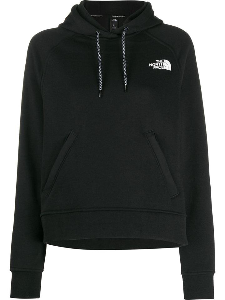 The North Face Contrast Logo Hoodie - Black