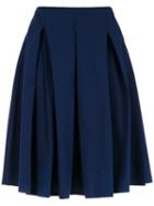 Reinaldo Lourenço Full Midi Skirt - Blue