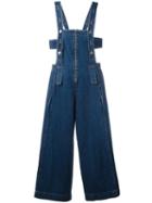 Steve J & Yoni P Denim Dungarees, Women's, Size: Small, Blue, Cotton