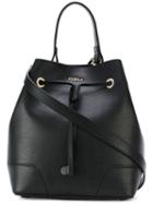Furla - Bucket Tote - Women - Leather - One Size, Black, Leather