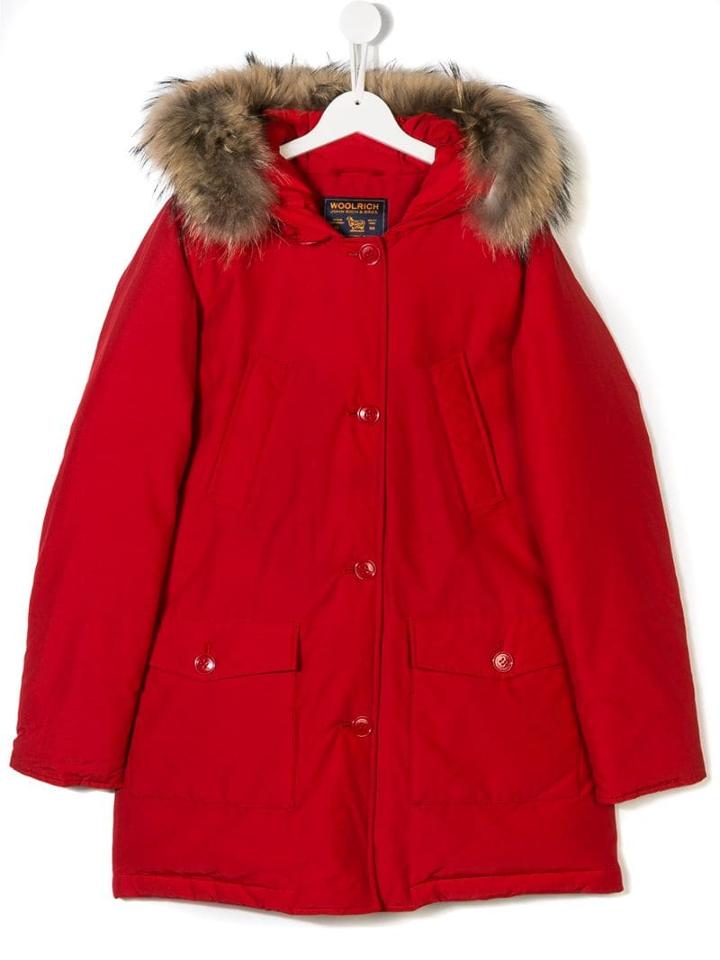 Woolrich Kids Teen Padded Coat - Red