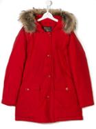 Woolrich Kids Teen Padded Coat - Red