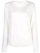 The Row Loose Fit Sweater - White