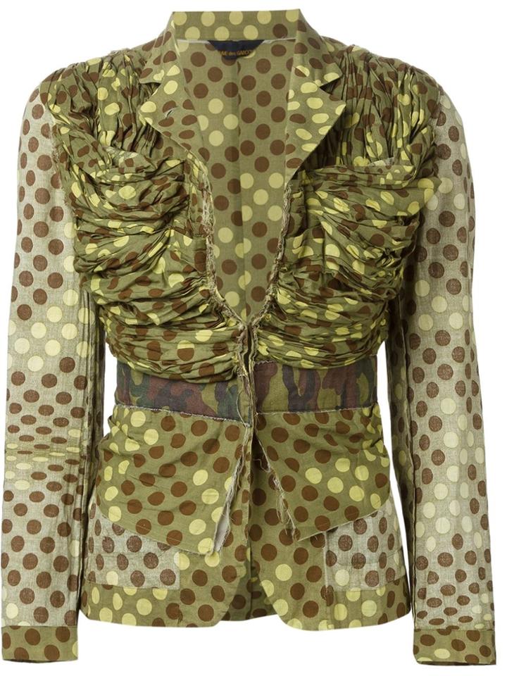 Comme Des Garçons Vintage Polka Dot Jacket - Green