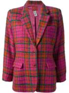 Kenzo Vintage 'jungle Kenzo' Tartan Jacket
