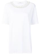 Givenchy Embellished-collar T-shirt - White