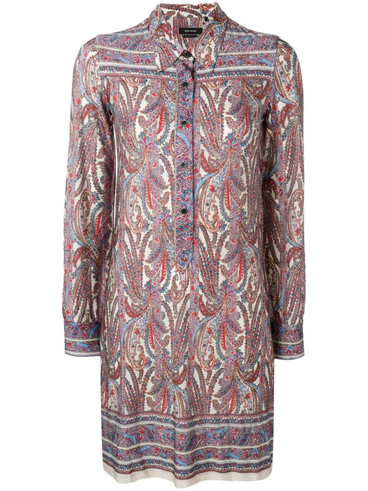Isabel Marant Wilena Short Dress - Neutrals