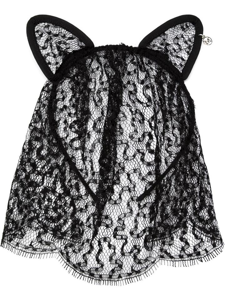 Maison Michel 'cat Ears' Veil Headband