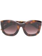 Kuboraum B2 Sunglasses - Brown